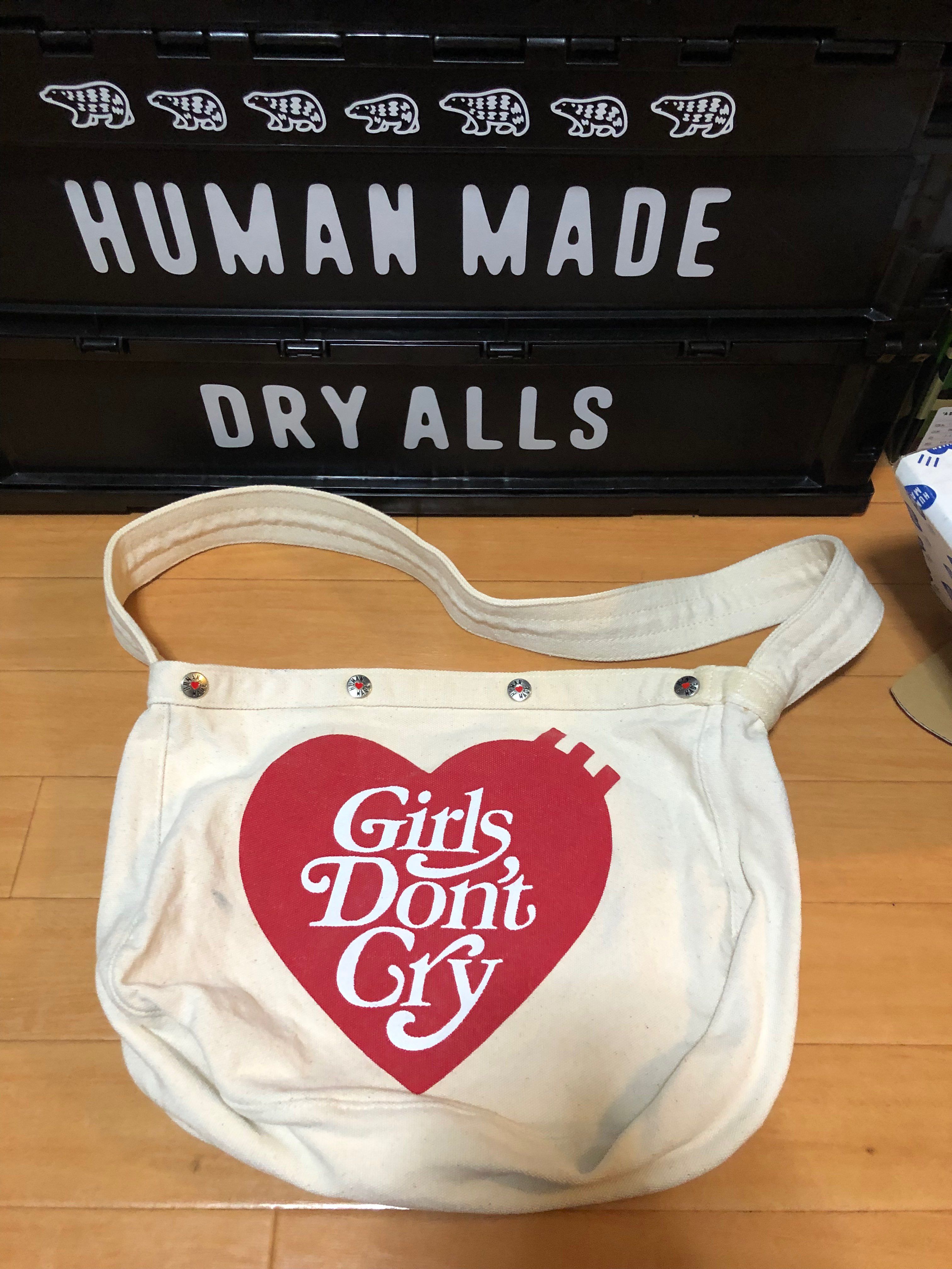 HUMAN MADE Girls Don ’t Cry PARERBOY BAG GDC "White" / VERDY