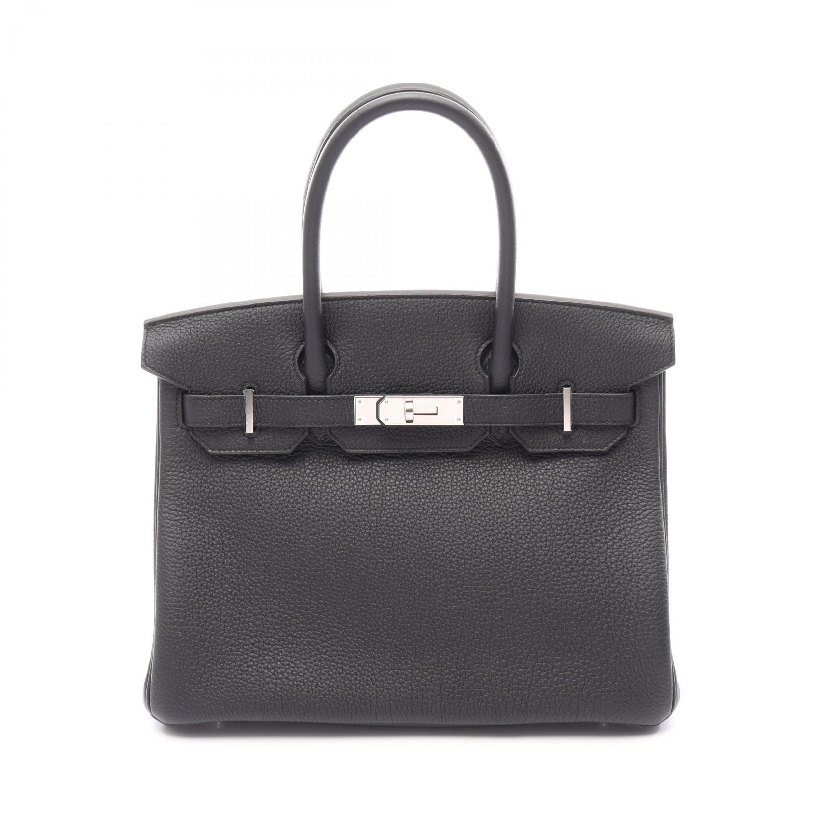 エルメス HERMES バーキン30 ハンドバッグ バッグ レザー トゴ トゴ K刻印(2025年製造) レディース ブラック系 030520CK 【中古】