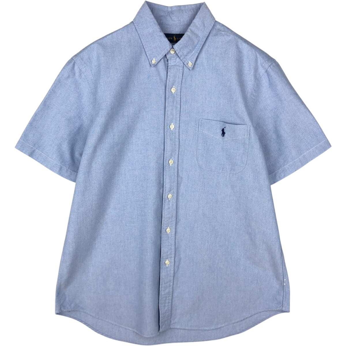 古着 ラルフローレン Ralph Lauren 半袖 ボタンダウンシャツ メンズL相当/eaa623559
