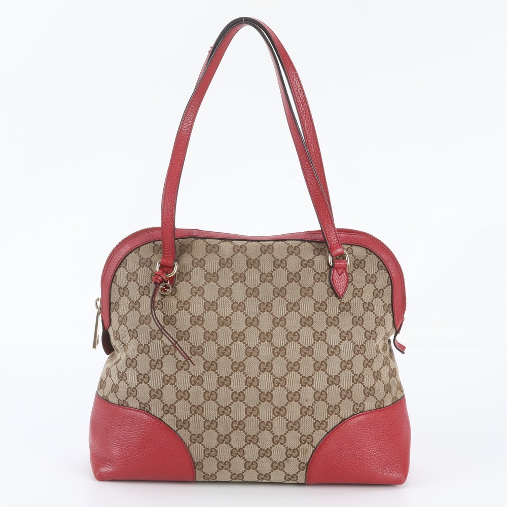 ■美品 グッチ GGキャンバス 449243 トート バッグ