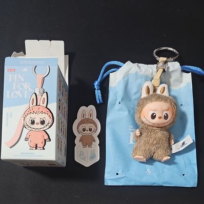 POP MART THE MONSTERS (LABUBU) Pin for Love Series-Vinyl Plush Pendant (N-Z) &