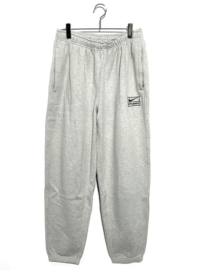 Stussy x Nike Fleece Pant "Grey Heather" (US Size) FN5231-050