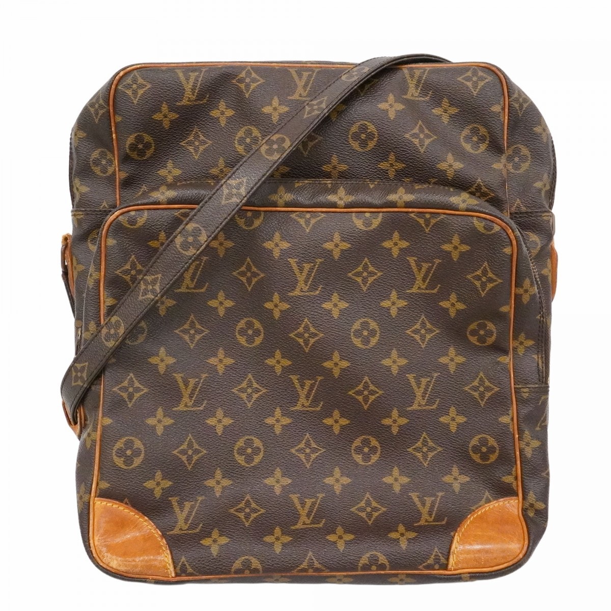 【6da0353-k】ルイヴィトン ショルダーバッグ モノグラム アマゾンGM M45232 ブラウン【中古】メンズ レディース ユニセックス