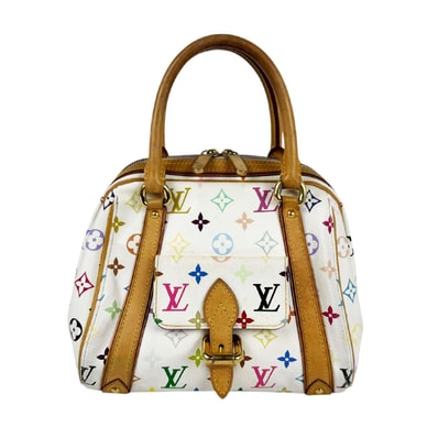 ルイ ヴィトン LOUIS VUITTON ハンドバッグ モノグラム マルチカラー プリシラ モノグラムマルチカラー ブロン レディース M40096【中古】 z11272