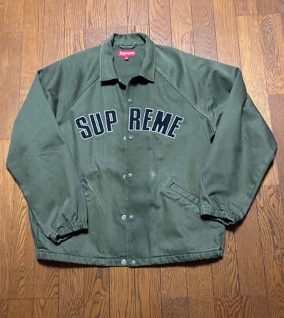 Supreme ARC Denim Coaches Jacket "Olive"