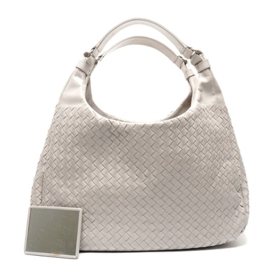 ボッテガヴェネタ BOTTEGAVENETA イントレチャート カンパーナ ショルダーバッグ【中古】