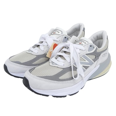 ニューバランス 未使用 990V6 ローカット スニーカー シューズ メンズ グレー 26.5cm USA製 U990NC6 8.5(US)