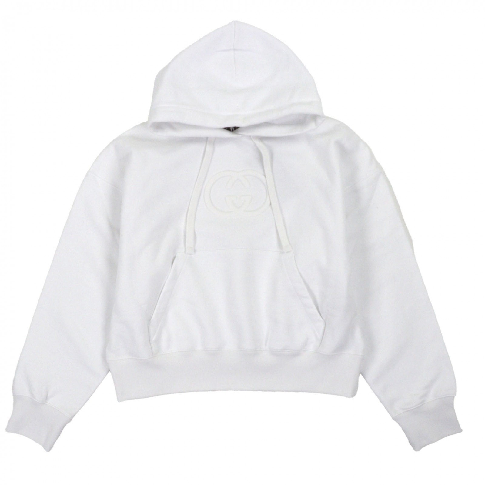 未使用品 グッチ パーカー ホワイト メンズ S 837930