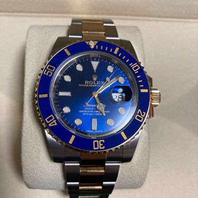 サブマリーナデイト 青サブ