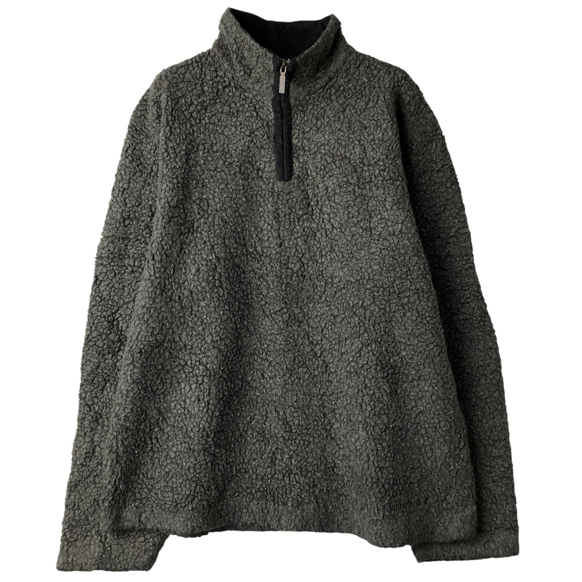 古着 90~00年代 ティンバーランド Timberland WEATHERGEAR ハーフジップ フリースプルオーバー メンズM相当/eaa611000