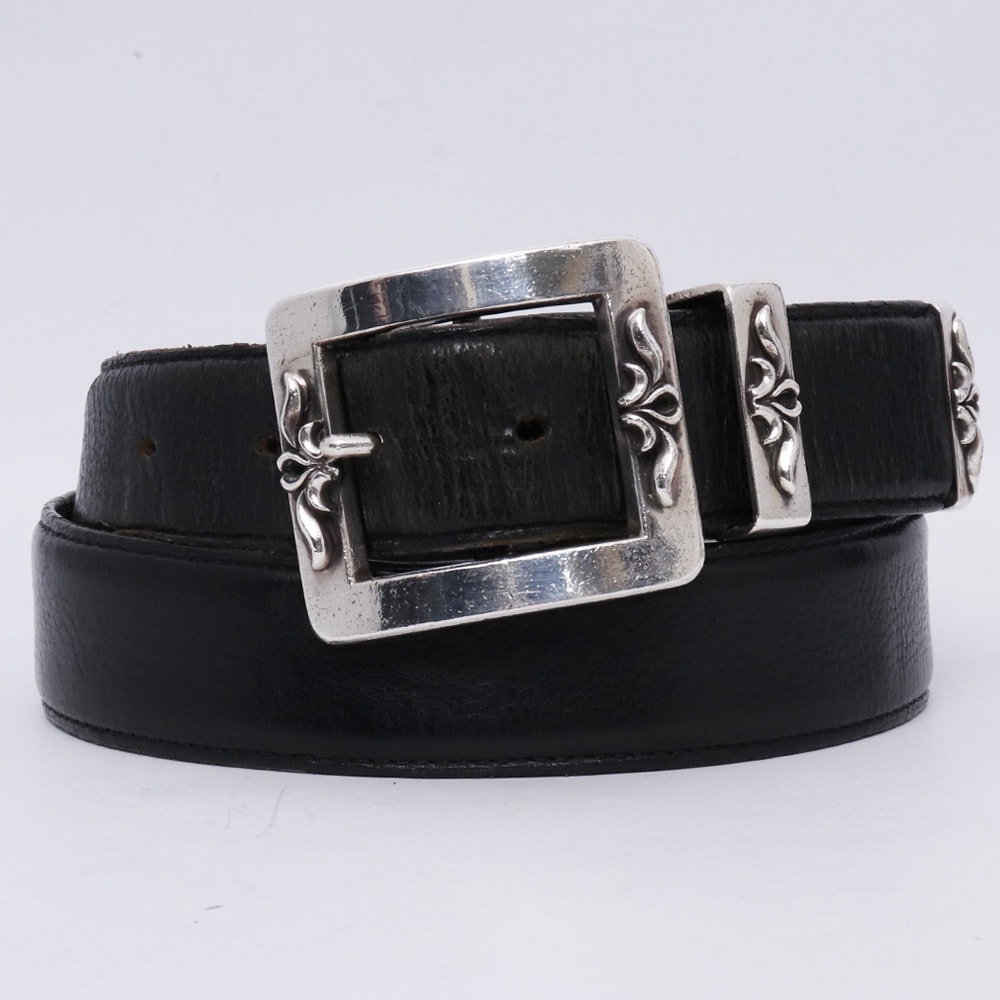 CHROME HEARTS 3ピース クラシック OTJ レザーベルト 1.5