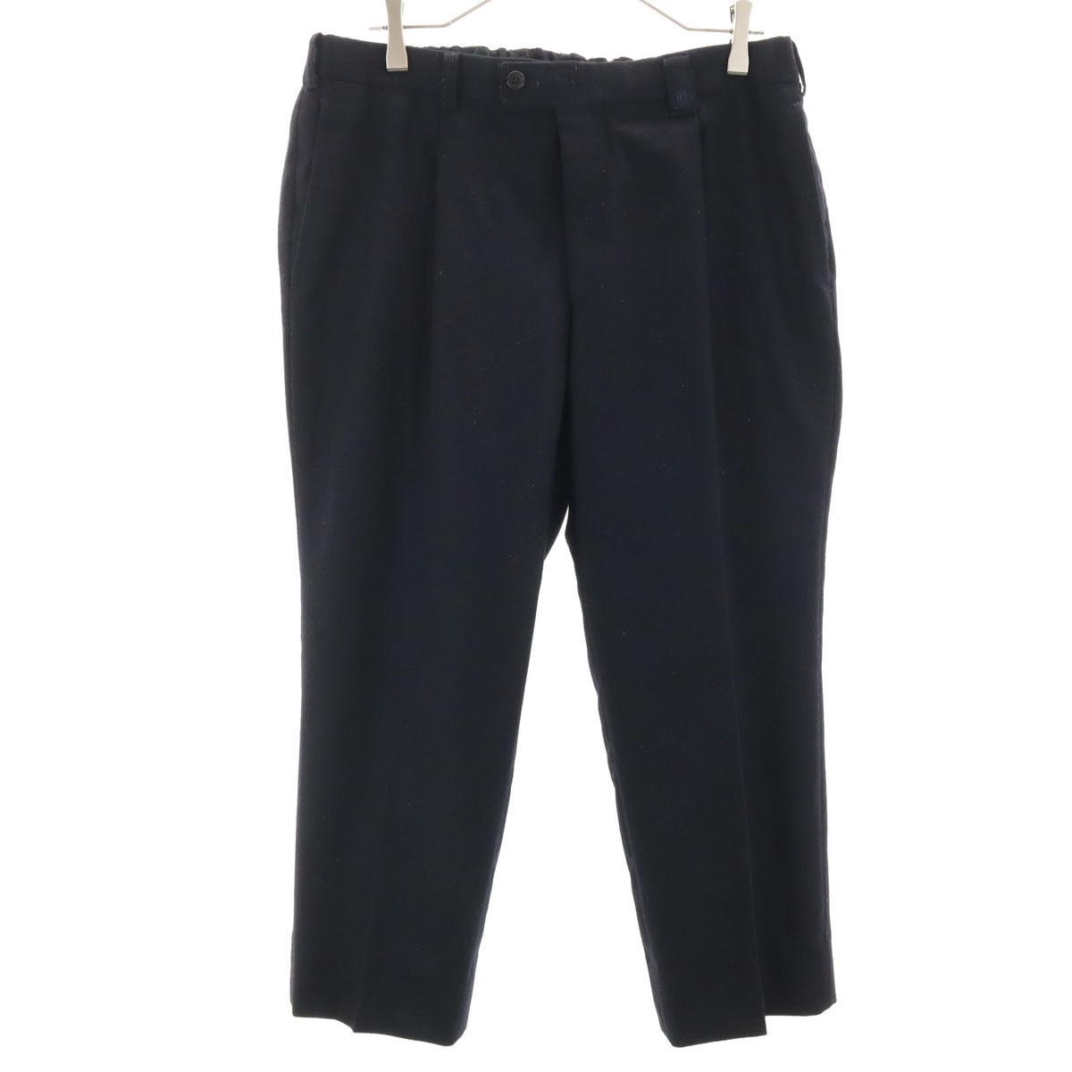LANVIN LA COLLECTION ランバンコレクション 日本製 スラックスパンツ 91 濃紺