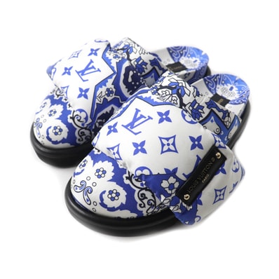 極美品 ルイヴィトン サンダル スリッパピローコンフォートフラットサンダル 36