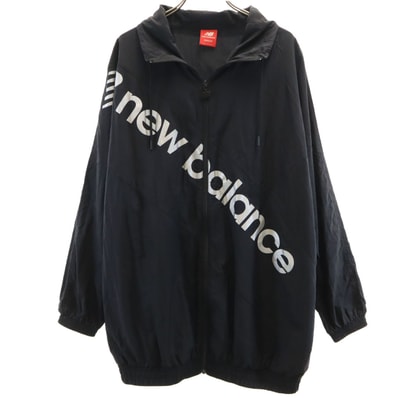 NEW BALANCE ニューバランス ナイロンジャケット M ブラック