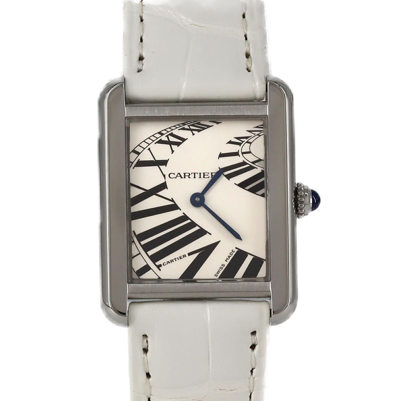 カルティエ タンクソロ・インデックスアニメーションSM W5200018 SS クォーツ