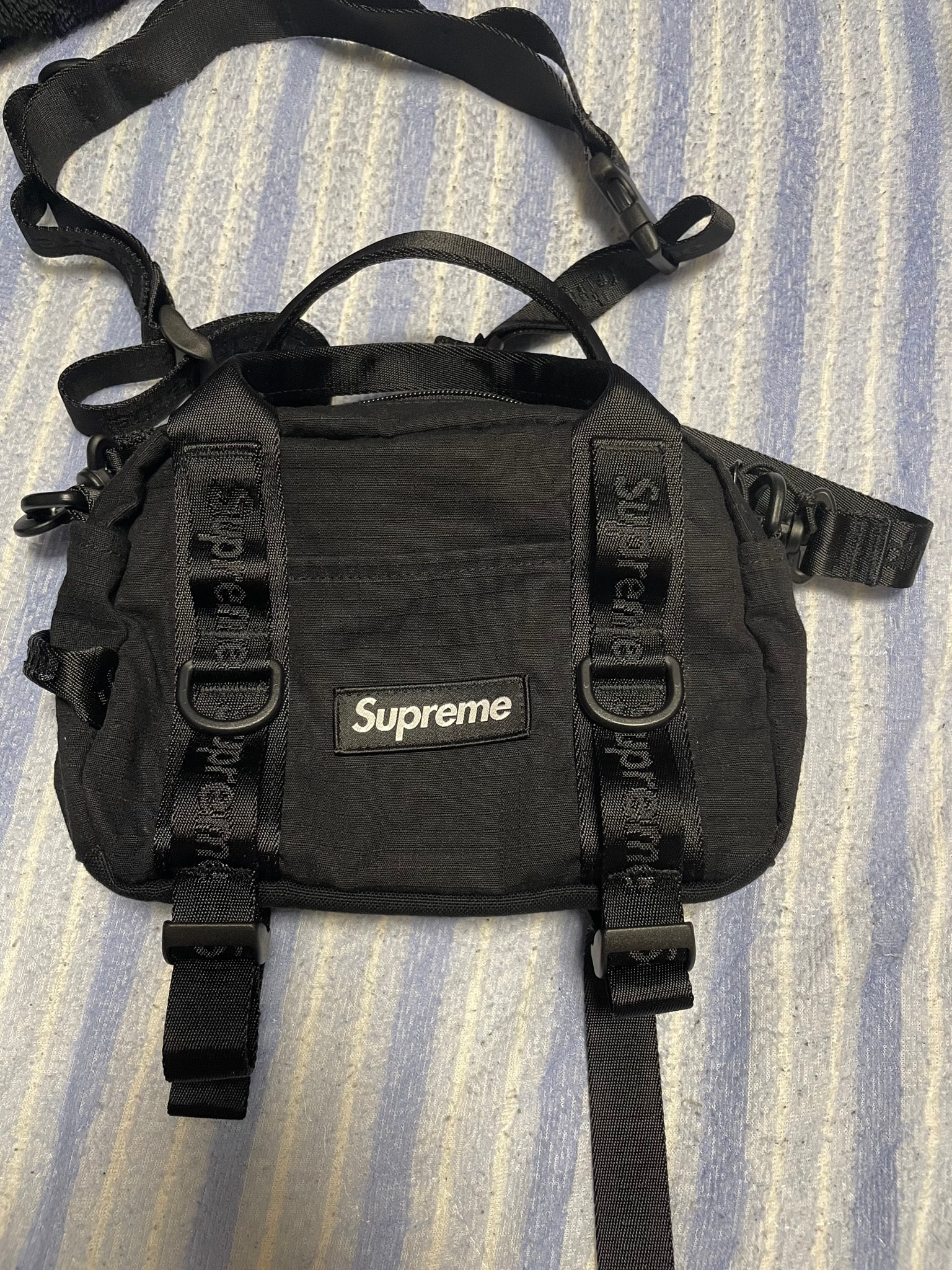 Supreme Mini Duffle Bag (26SS) "Black"