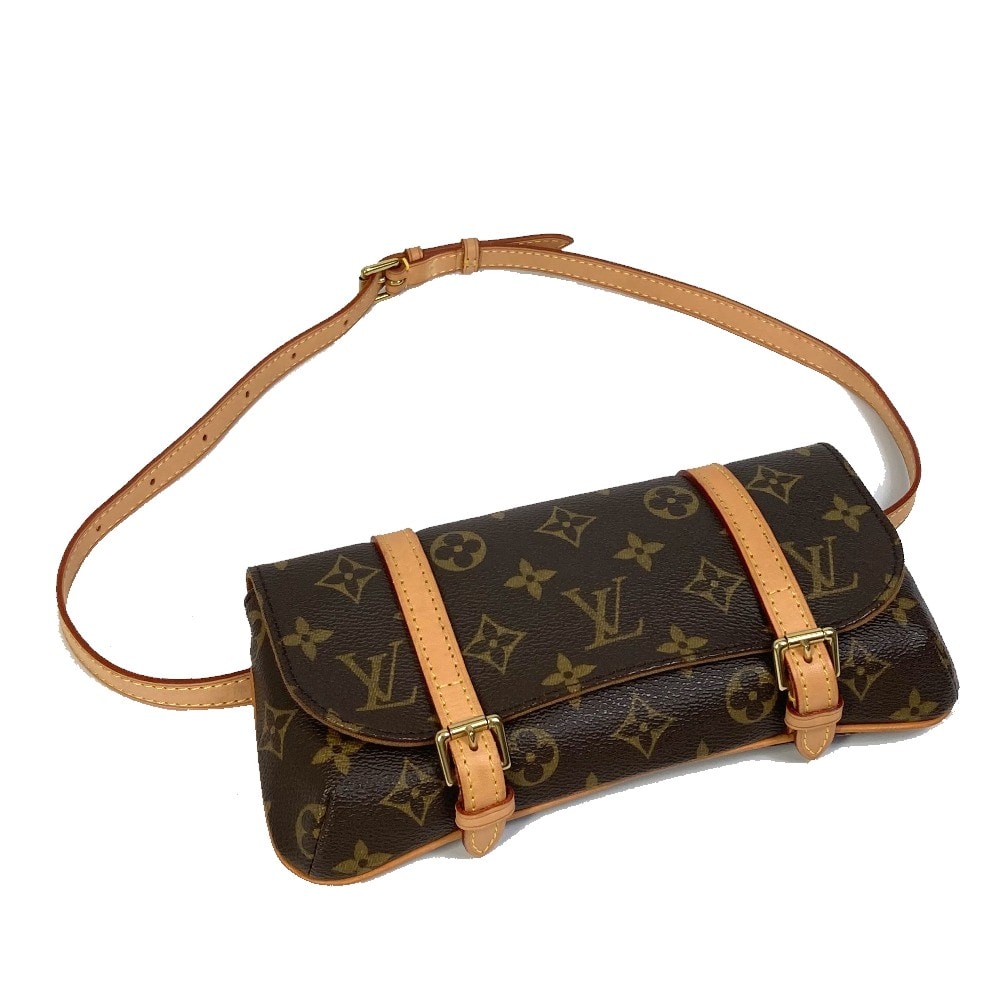ルイヴィトン LOUIS VUITTON ポシェット マレル M51159 モノグラム カバン ウエストポーチ ウエストバッグ モノグラムキャンバス ブラウン