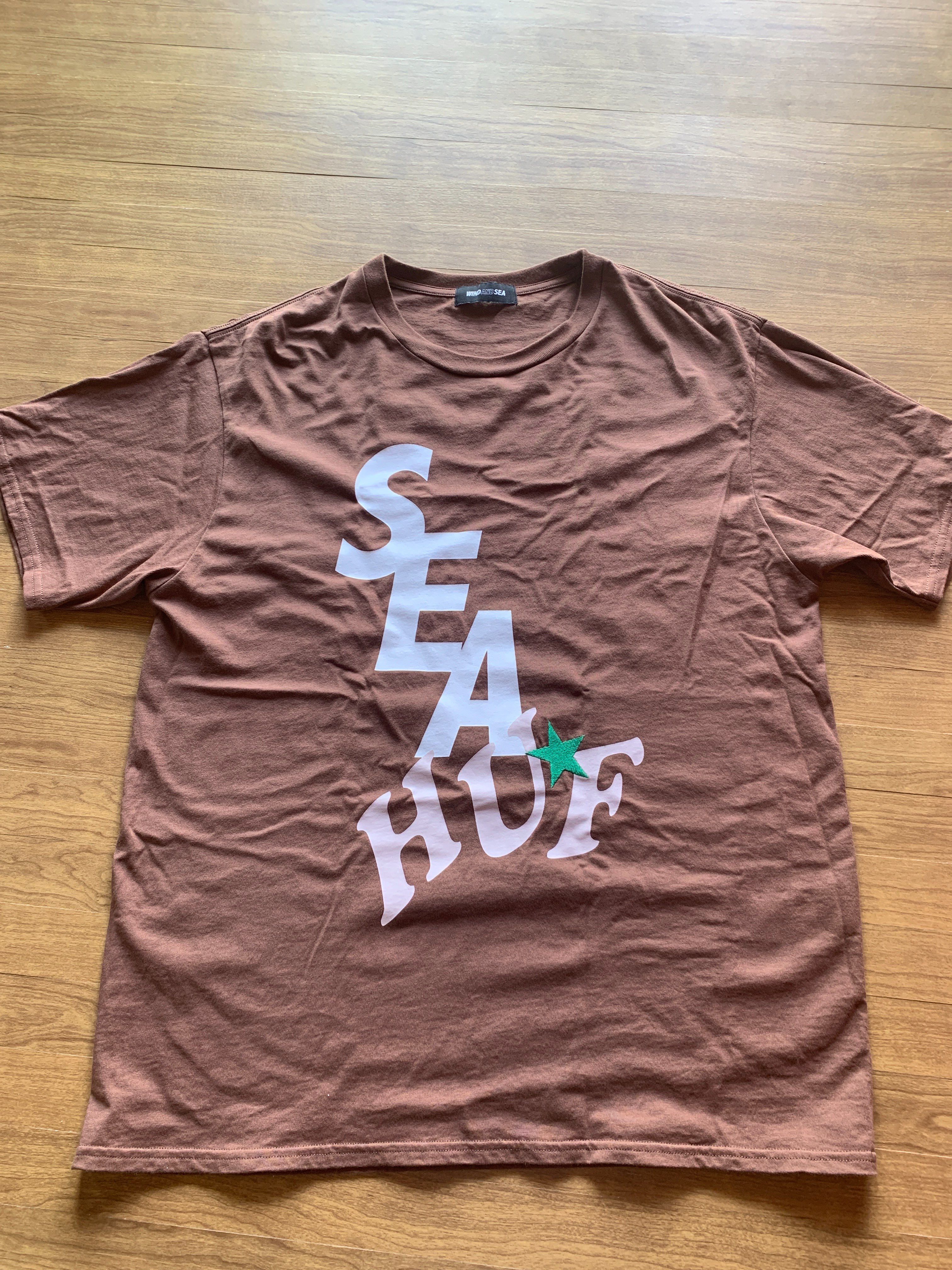 SNKRDUNK × WIND AND SEA Tee SEA "Black/White"