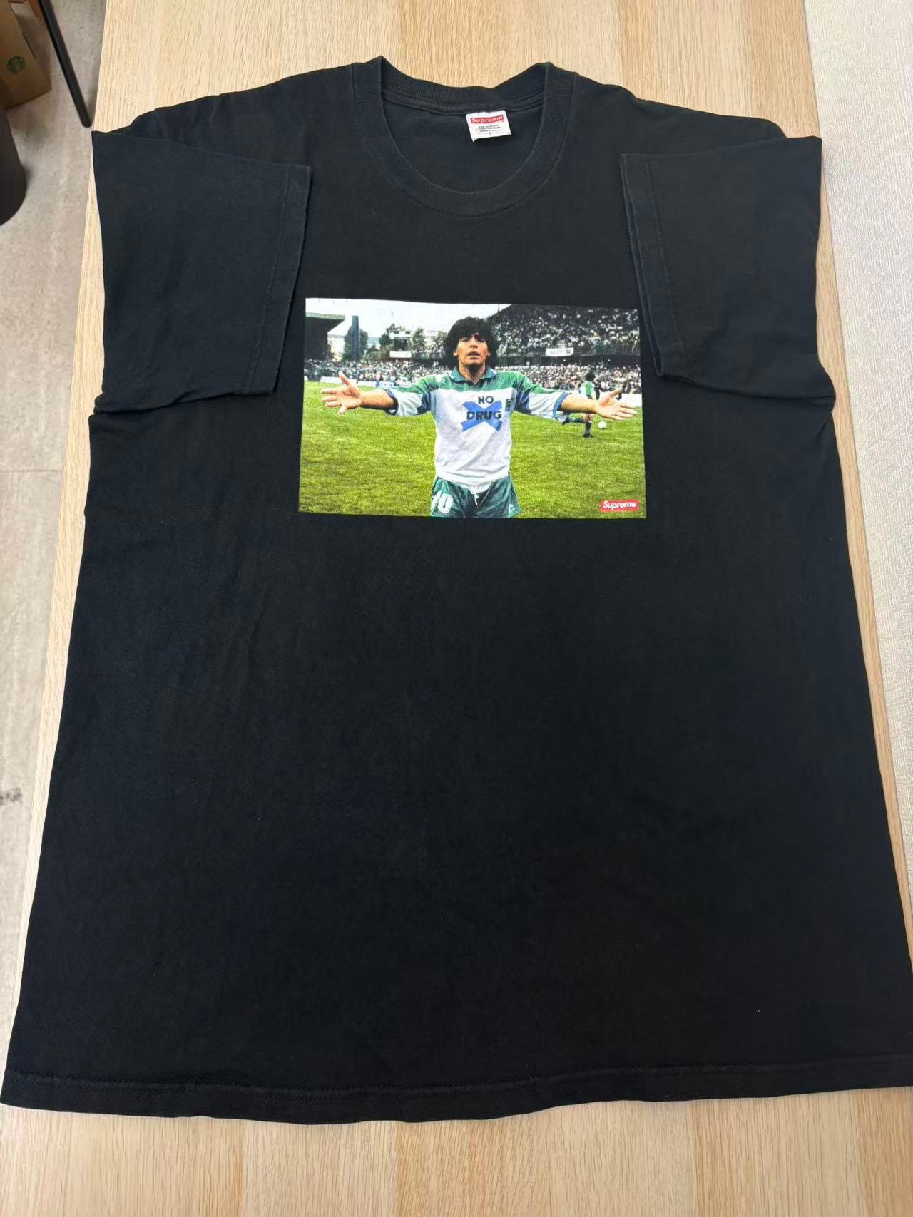 Supreme Maradona Tee "Black"