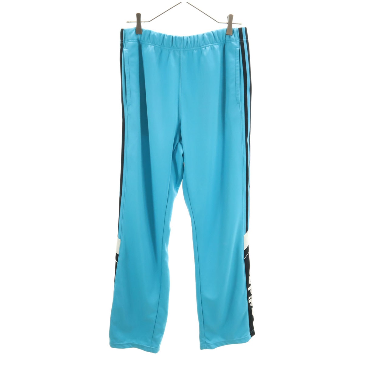 adidas アディダス トレーニング トラックパンツ XO 水色系 ジャージ ビックサイズ