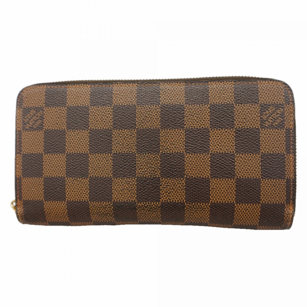 【6gd4515】ルイヴィトン 長財布 ダミエ ジッピーウォレット N60015 エベヌ【中古】メンズ レディース ユニセックス