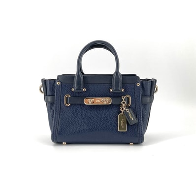 COACH(コーチ) スワッガー20 34816 ハンドバッグ ネイビー