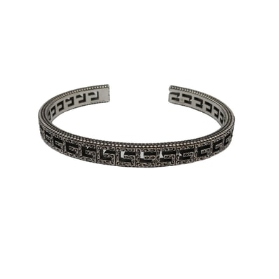 GUCCI グッチ スクエアG バングル ブレスレット 551919 シルバー925 シルバー レディース【中古】