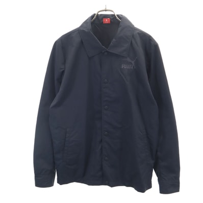PUMA プーマ コーチジャケット M ブラック 裏メッシュ