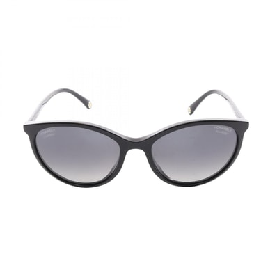 シャネル CHANEL ココマーク グラデーションレンズ サングラス 衣料品 プラスチック メンズ ブラック系 5448 A 【中古】