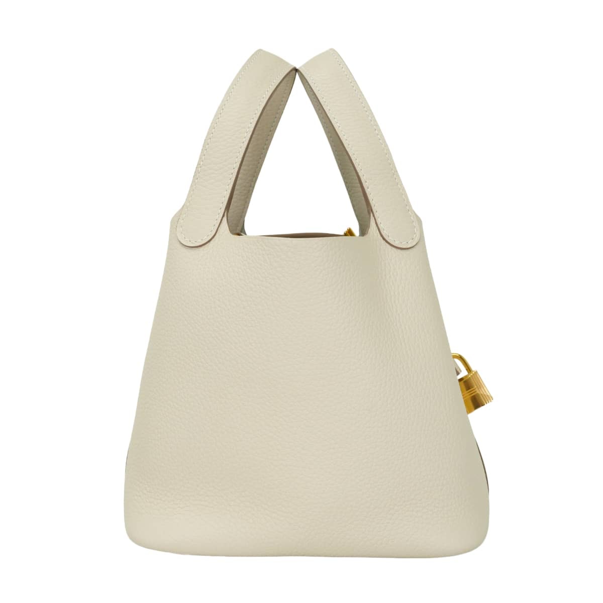 HERMES エルメス ハンドバッグ ピコタンロック 18 PM クレ トリヨンクレマンス ゴールド金具 G刻印 新品