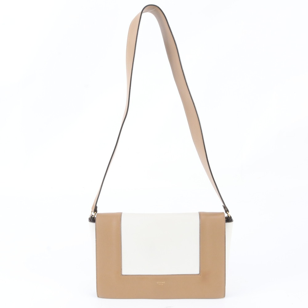■美品 セリーヌ ショルダーバッグ レザー