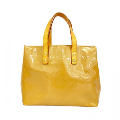 【6db1765-k】ルイヴィトン ハンドバッグ ヴェルニ リードPM M91334 ノワゼット【中古】レディース