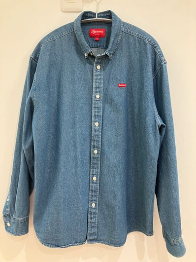 Supreme Small Box Twill Shirt "Denim"