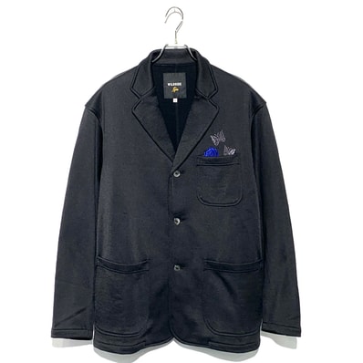WILDSIDE YOHJI YAMAMOTO x NEEDLES Easy 3B Jacket "Black/Blue"