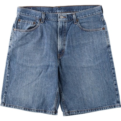 古着 リーバイス Levi's 550 RELAXED FIT デニムショーツ ショートパンツ メンズw37相当/eaa656859