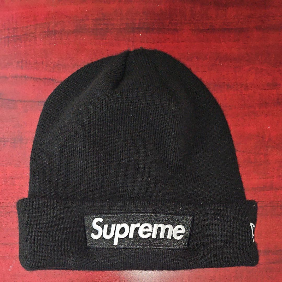 Supreme New Era Box Logo Beanie "Black" (24FW)