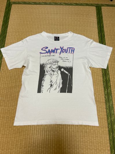 SAINT Mxxxxxx 22AW SAINT YOUTH SS TEE "White"
