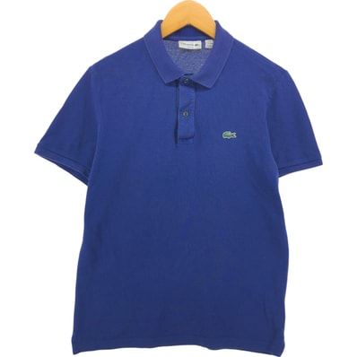 古着 ラコステ LACOSTE 半袖 ポロシャツ メンズM相当/eaa548086