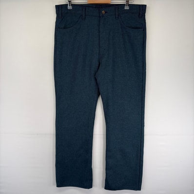 古着 90's/90年代 リーバイス Levi's USA製 パンツ スラックス ブーツカット フレア スコービルジッパー w38 L32 グレー系 メンズ