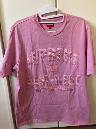 Supreme East West S/S Top "Pink"