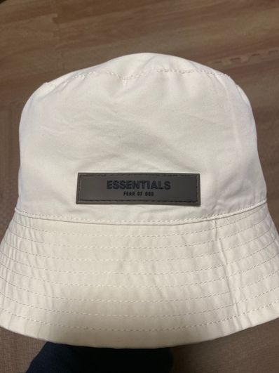 FEAR OF GOD ESSENTIALS Bucket Hats "Egg Shell"