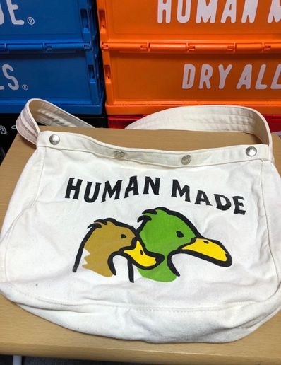 HUMAN MADE PAPERBOY BAG #1 "White"