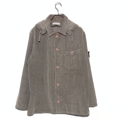 STONE ISLAND 96AW Corduroy Shirt Parker