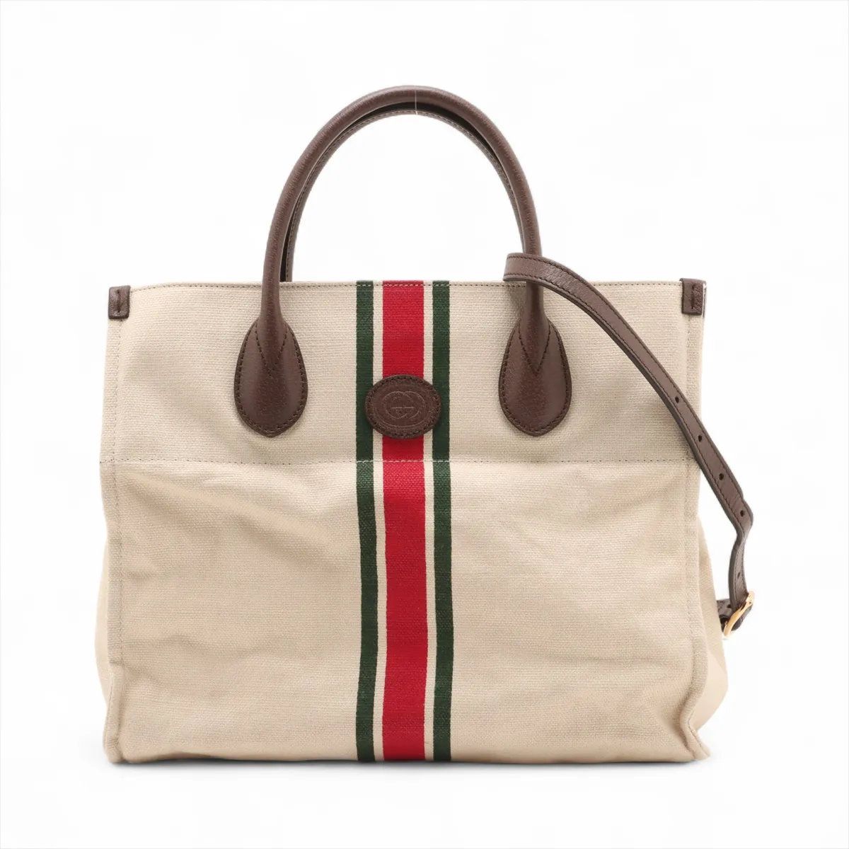 ■極美品 グッチ シェリー ラインフォールダブル 657422