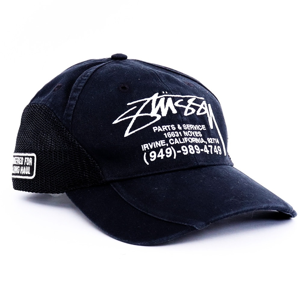 STUSSY パーツ&サービスメッシュキャップ