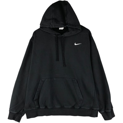 古着 ナイキ NIKE ワンポイント スウェットプルオーバーパーカー メンズXL相当/eaa596243