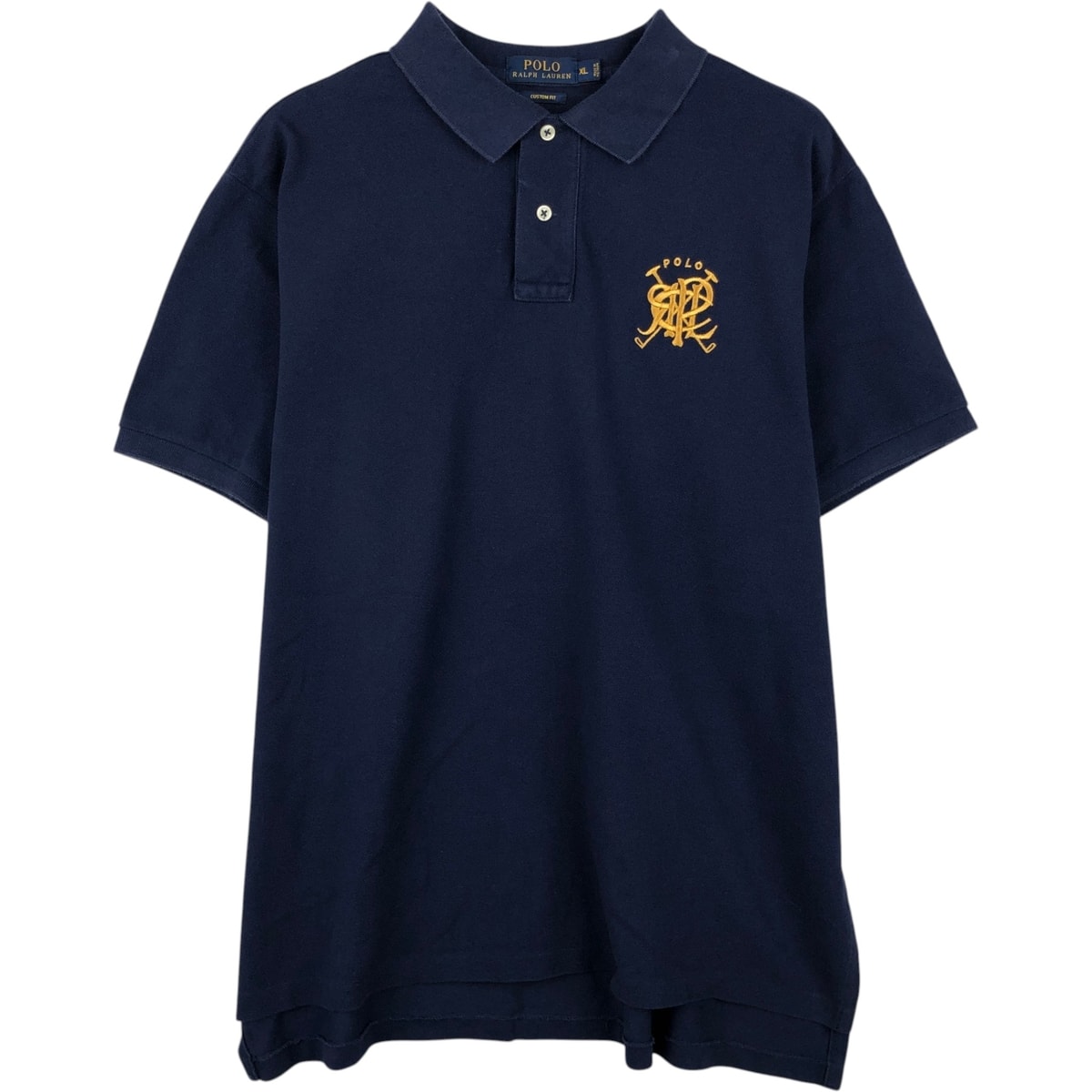 古着 ラルフローレン Ralph Lauren POLO RALPH LAUREN CUSTOM FIT 半袖 ポロシャツ メンズXL相当/eaa622690