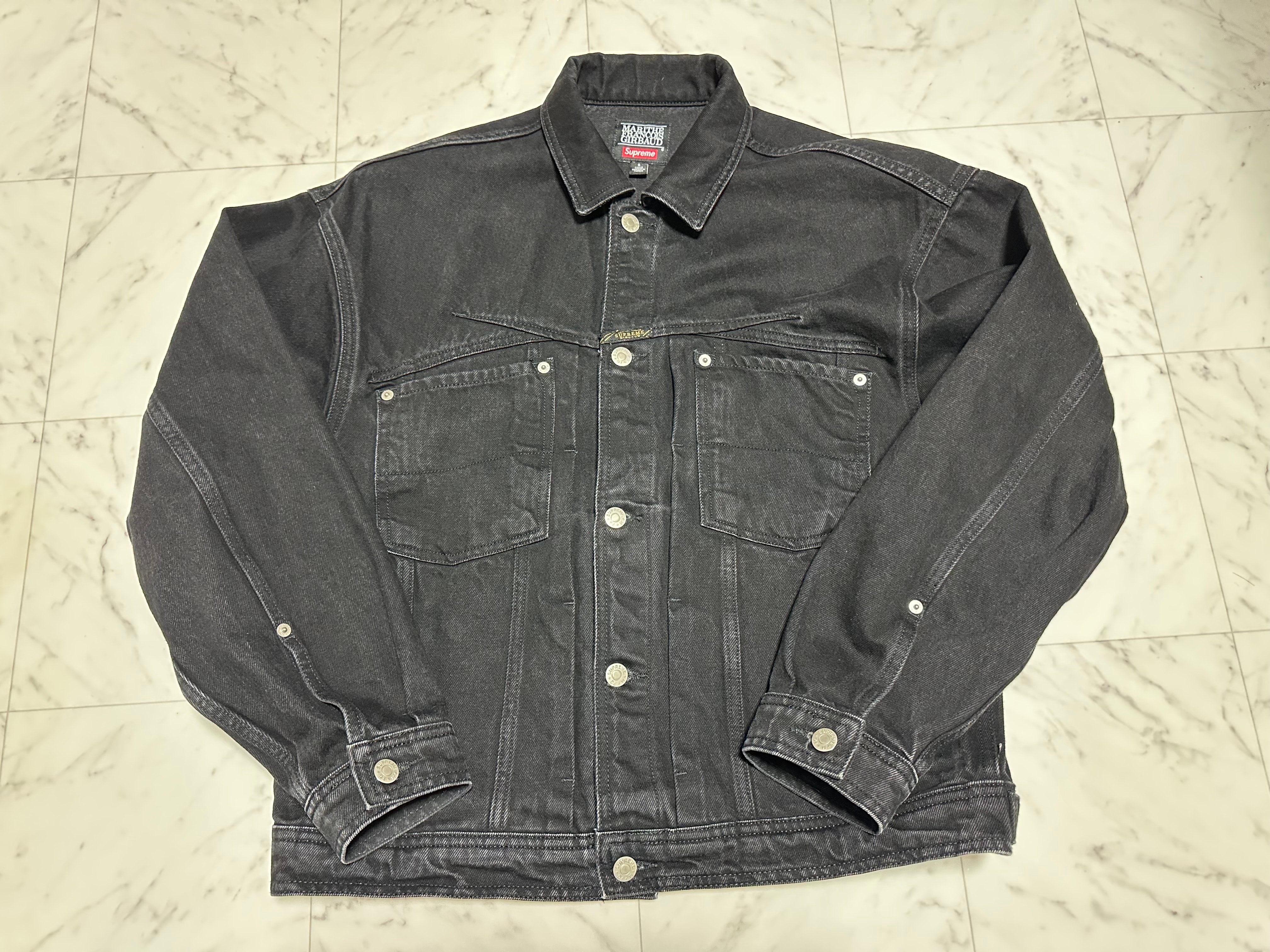 Supreme x Marithe + Francois Girbaud X-Seam Denim Trucker Jacket "Black"