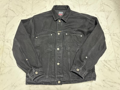 Supreme x Marithe + Francois Girbaud X-Seam Denim Trucker Jacket "Black"