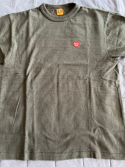 HUMAN MADE Heart Badge T-Shirt "Black"